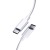 Фото товара Мережевий зарядний пристрій T-PHOX PD 18W Charger+Type-C-C 60W cable 1m (White)