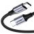 Фото товара Кабель Ugreen US261 Type-C-Type-C 3A Cable Alum. Braid 1м Gray\Black