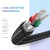 Фото товара Кабель Ugreen US261 Type-C-Type-C 3A Cable Alum. Braid 1м Gray\Black