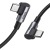 Фото товара Кабель Ugreen US323 Type-C-Type-C Both Angled 3A Cable 1м (Gray\Black)