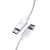 Фото товара Кабель T-PHOX Glary T-CC834 Type-C - Type-C 3A (60W) - 1m (White)