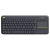 Фото товара Клавіатура Logitech Wireless Touch K400 Plus, US, Black (920-007145)