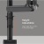 Фото товара Крiплення Vogels Momo 2117 Monitor Mount Motion Black