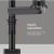 Фото товара Крiплення Vogels Momo 2237 Monitor Mount Motion Black