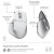 Фото товара Миша Logitech MX Master 3S For Mac Performance Wireless Pale Grey (910-006572)