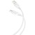 Фото товара Кабель XO NBQ236A Braided Type-C to Lightning - 27W - 1m White