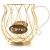 Фото товара Ваза для фруктів Viva Lacy Mug Gold