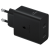 Фото товара Мережевий зарядний пристрій Samsung 50W Power Adapter Duo (w C to C Cable) Black / EP-T5020XBEGEU