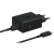 Фото товара Мережевий зарядний пристрій Samsung 50W Power Adapter Duo (w C to C Cable) Black / EP-T5020XBEGEU