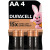 Фото товара Лужні батарейки Duracell AA, 4 шт.